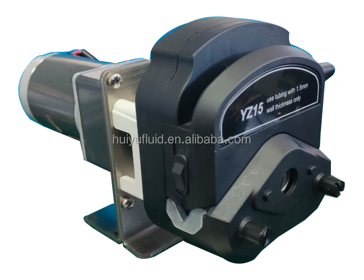 Dc Motor Speed Adjustable Peristaltic Pump Oem With YZ15 Pump Head