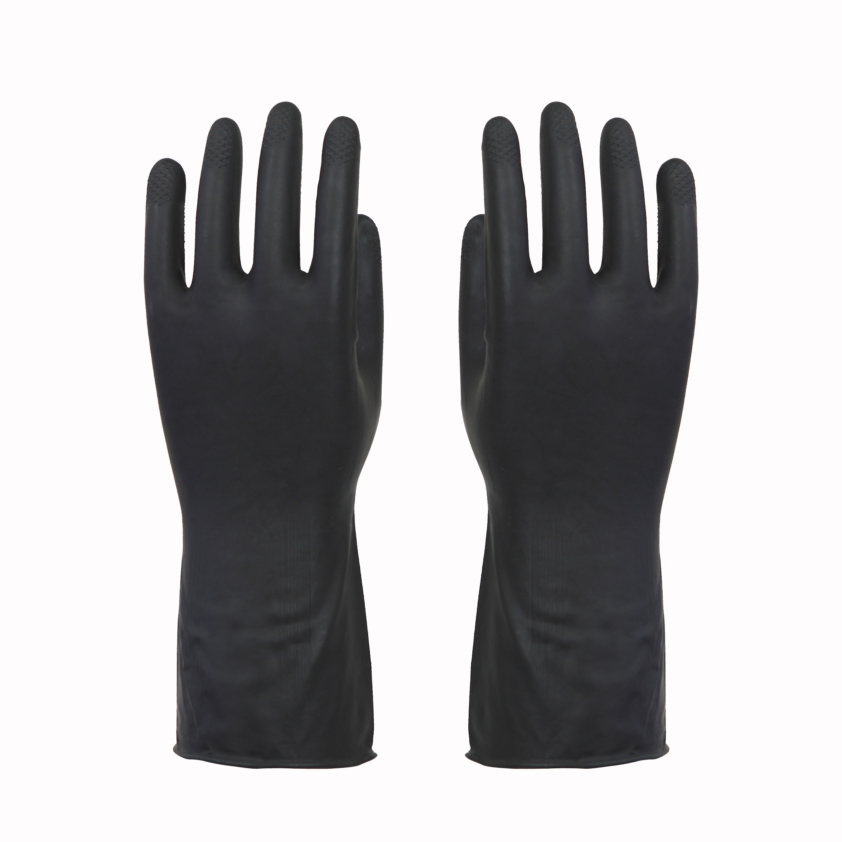 Excellent Flexibility Industrial Rubber Gloves Length 300mm 50-120g