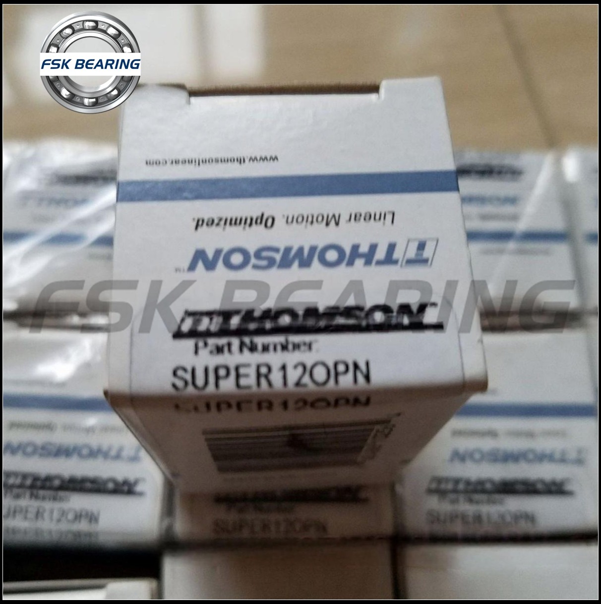 SUPER12OPN Inch Open Type Linear Ball Bearing SUPER 0.75*1.25*1.875 Inch Long Life