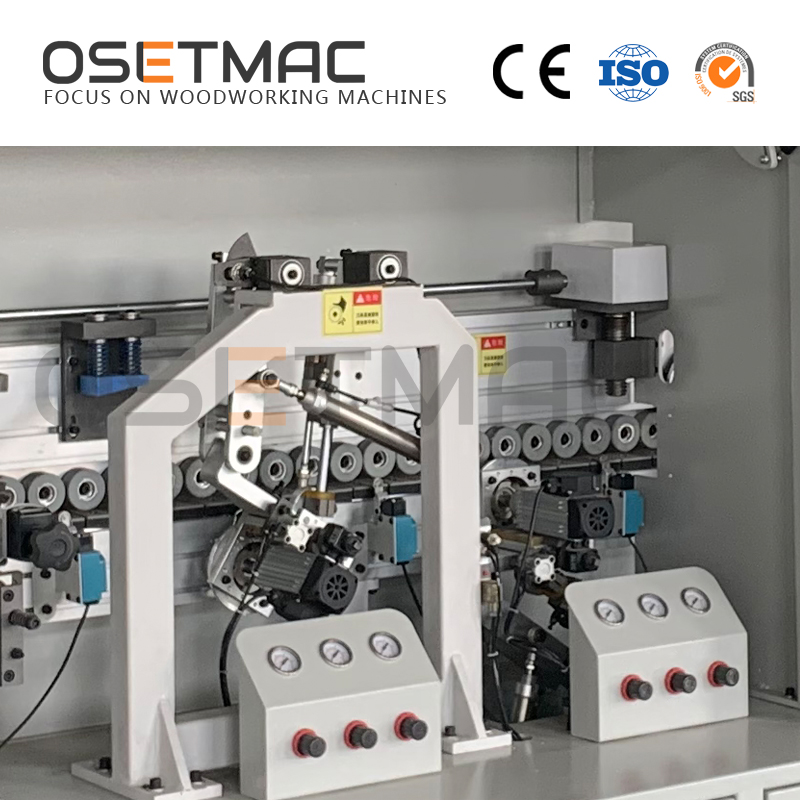 380V50HZ3PH Motor Power Automatic Edge Banding Machine SYS-568 for Woodworking Industry