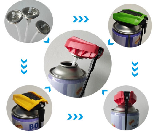 POM Aerosol Actuating Nozzle with 35.13mm Diameter