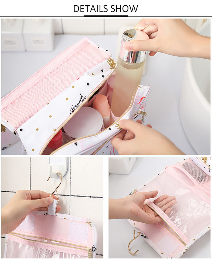 Large Capacity Beauty Cosmetic Makeup Bag Printed Waterproof Wash Bag