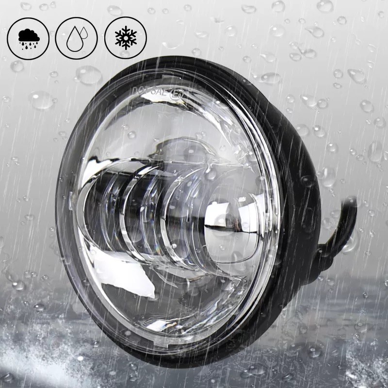 IP67 4.5 Inch Cree LED Passing Light LED Fog Lamps For Motorcycles Auxiliary Light