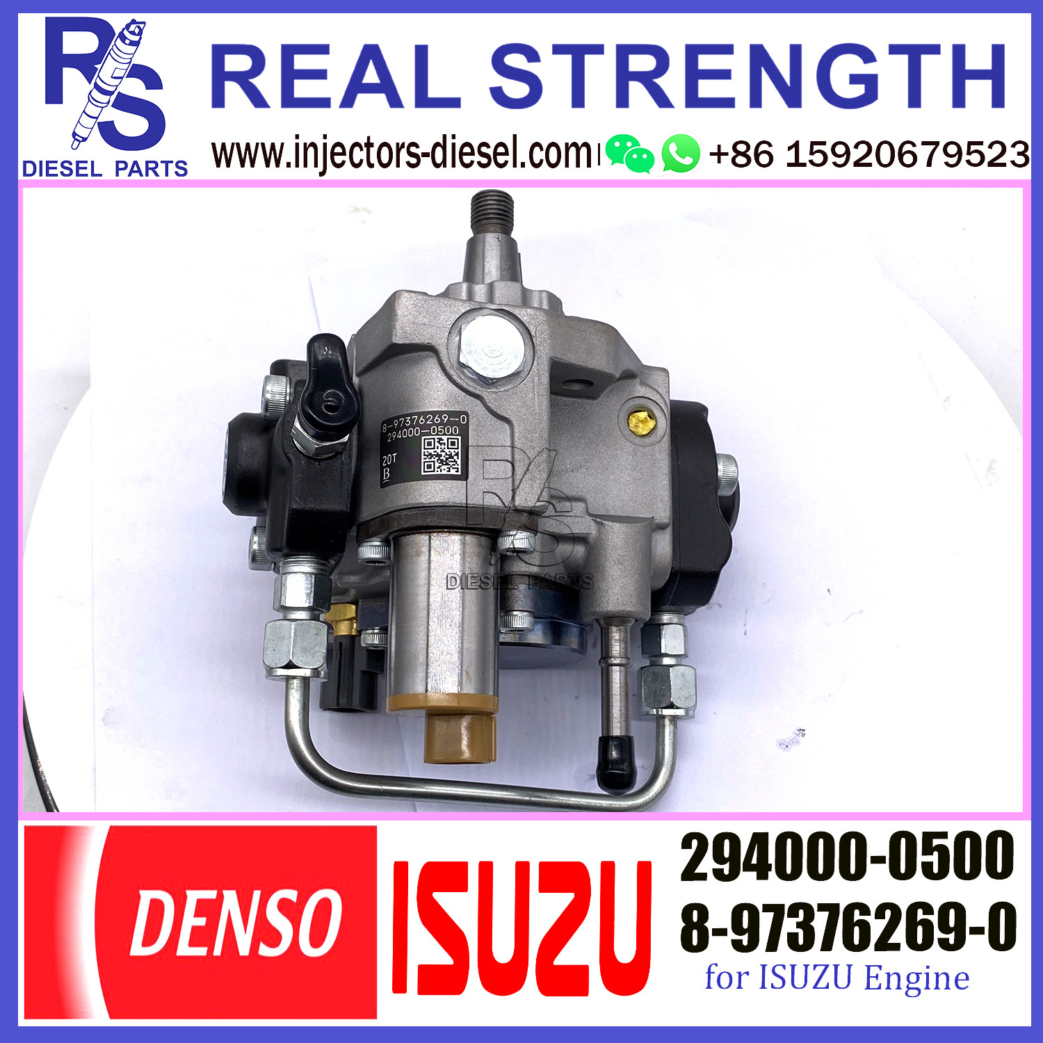 DENSO Diesel Engine Fuel HP3 pump 294000-0500 8-97376269-0 8-97376269-1 294000-0490 FOR ISUZU S4400 engine