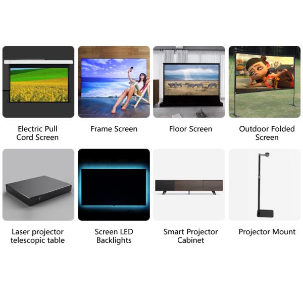 360 Degree Adjustable Projector Mount Aluminum Alloy Universal Projector Bracket Black