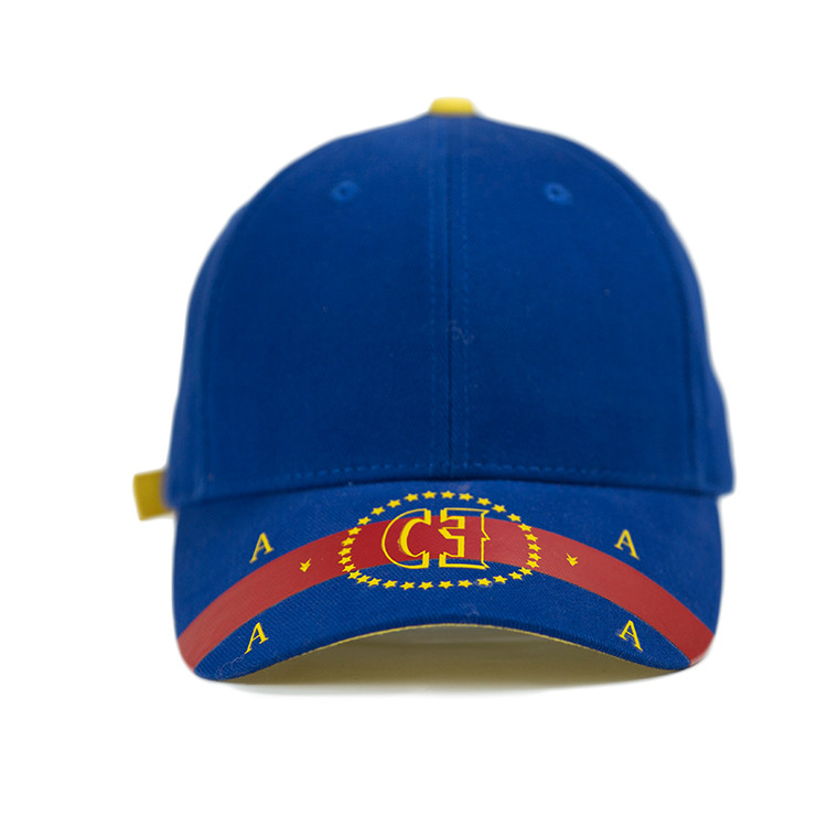 High Density Rubber Printed Baseball Caps For Outdoor Sport Size 56-58cm