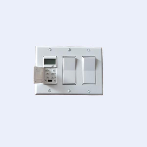 Quality Prefabrication Three Gang Conduit Box Switch Snap On Plaster Ring for sale