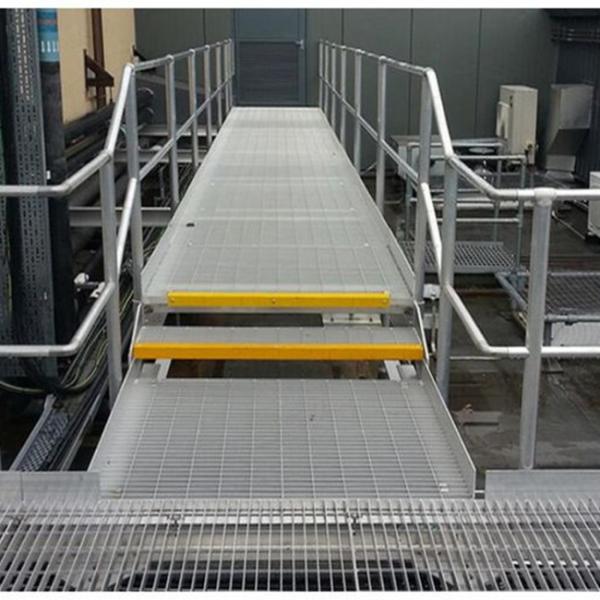 6061 Aluminum Alloy Flat Grating Panel For Chemical Plant Platform Stair Treads Or Catwalk