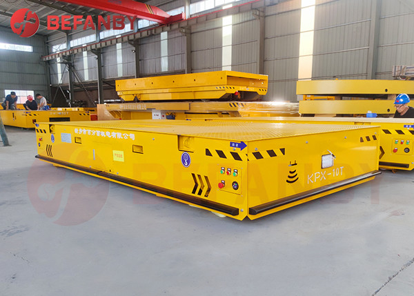 Battery Powered Heavy Machine Handing Electrical Rail trolley