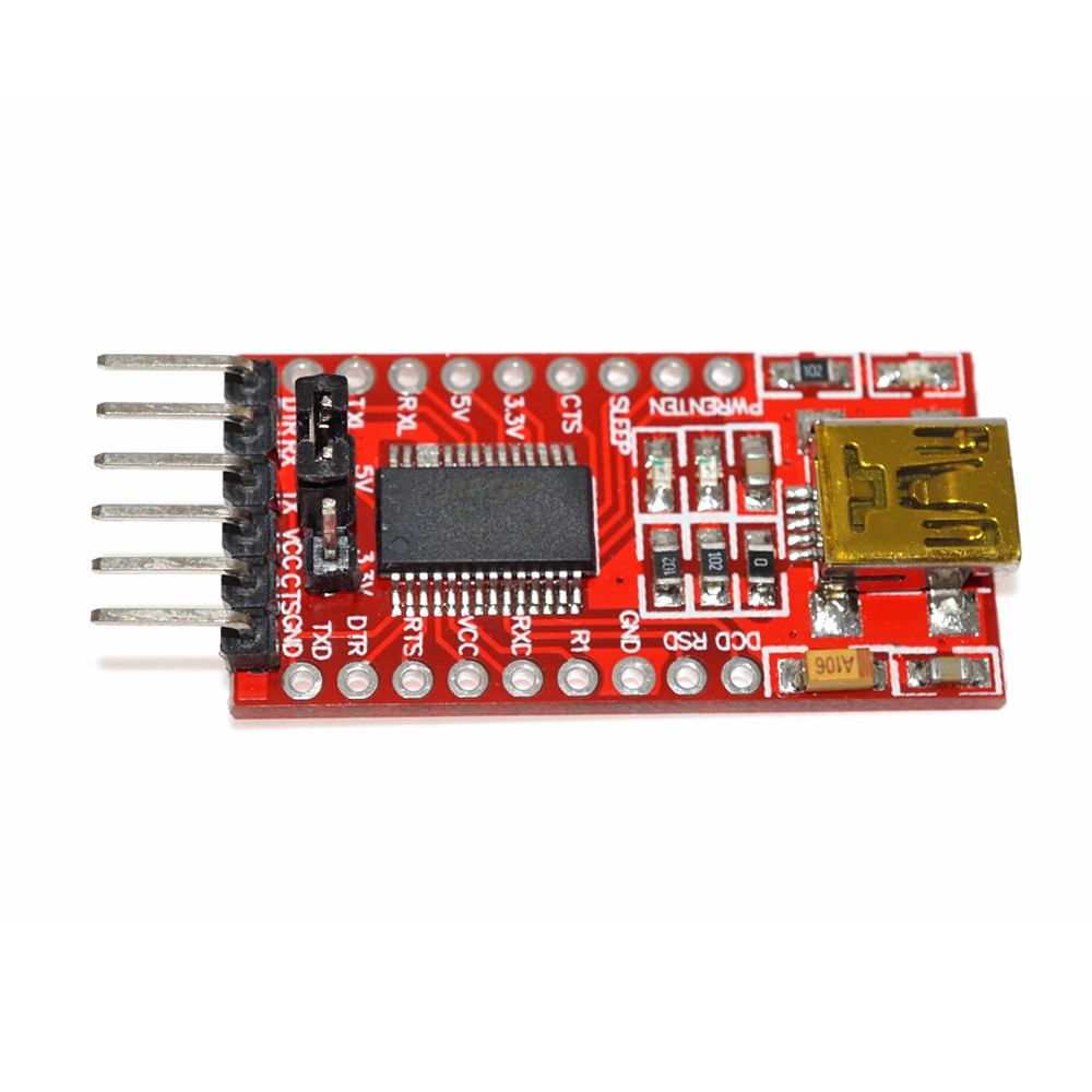 3.3V 5.5V Sensors For Arduino Mini USB FTDI FT232RL USB to TTL Serial Adapter Module