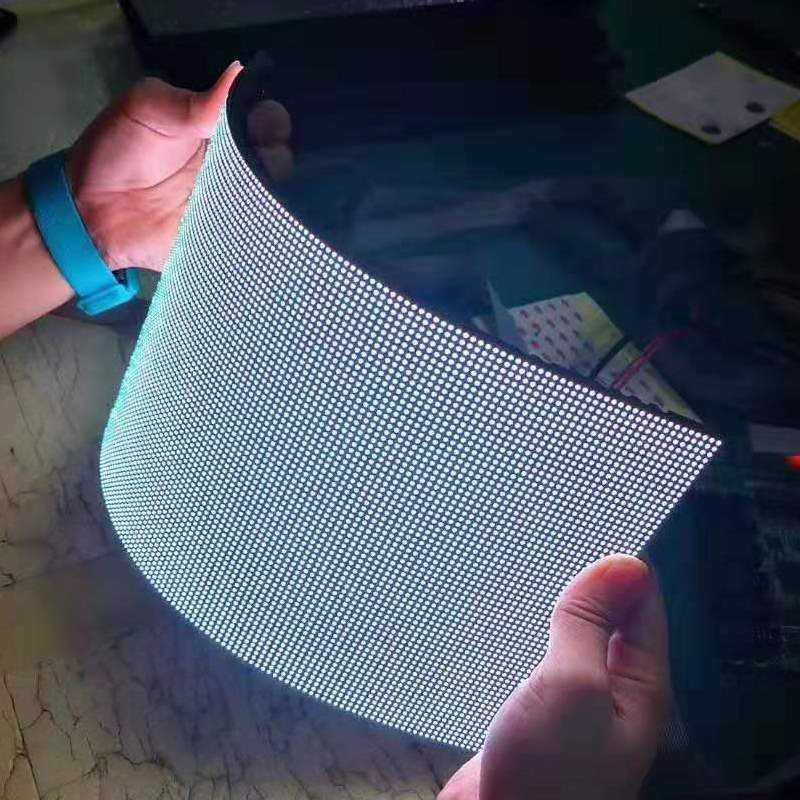 Outdoor Flexible LED Display Screen 4mm Pixel Pitch Multicolor