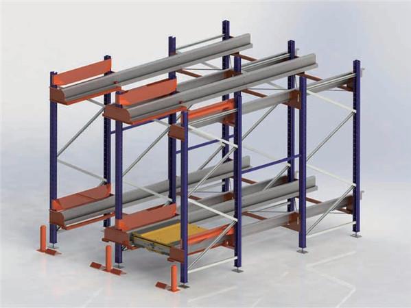Pallet shuttle racking SIEMENS PLC control system Brushless Motor
