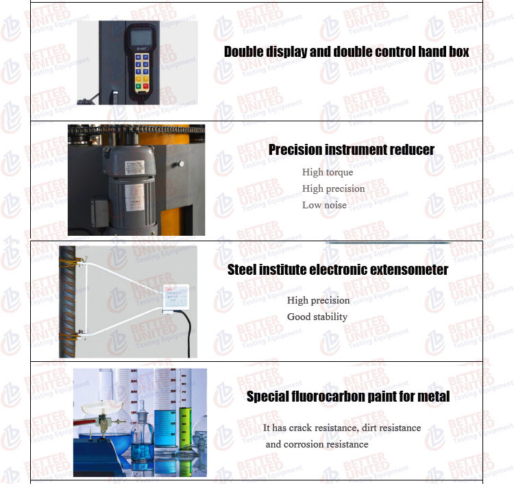 Electromechanical Universal Testing Machine Computerized 10KN-300KN