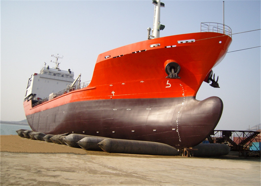 Ship Launching Inflatable Marine Rubber Airbag For Salvage And Floating