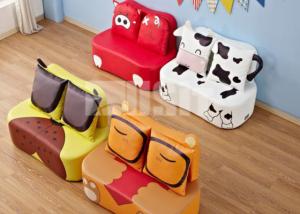 China Lovely Animal Toddler Lounge Chair , Cute Baby Sofa Chair Foam Filling on sale