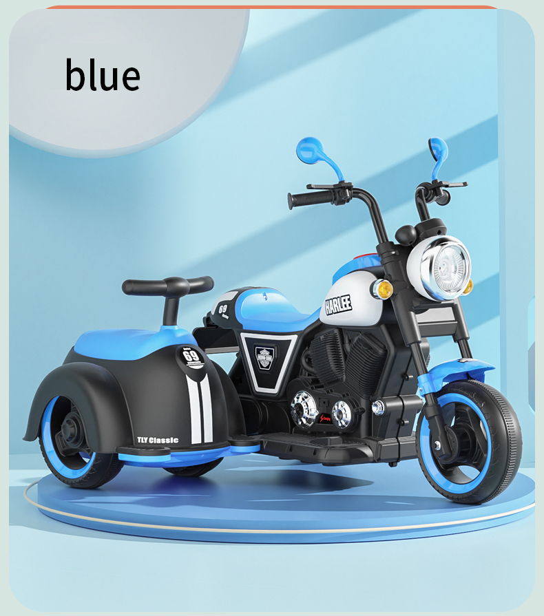 Battery Operated Music Early Education Story Ride On Electric Motorcycle Car for Kids