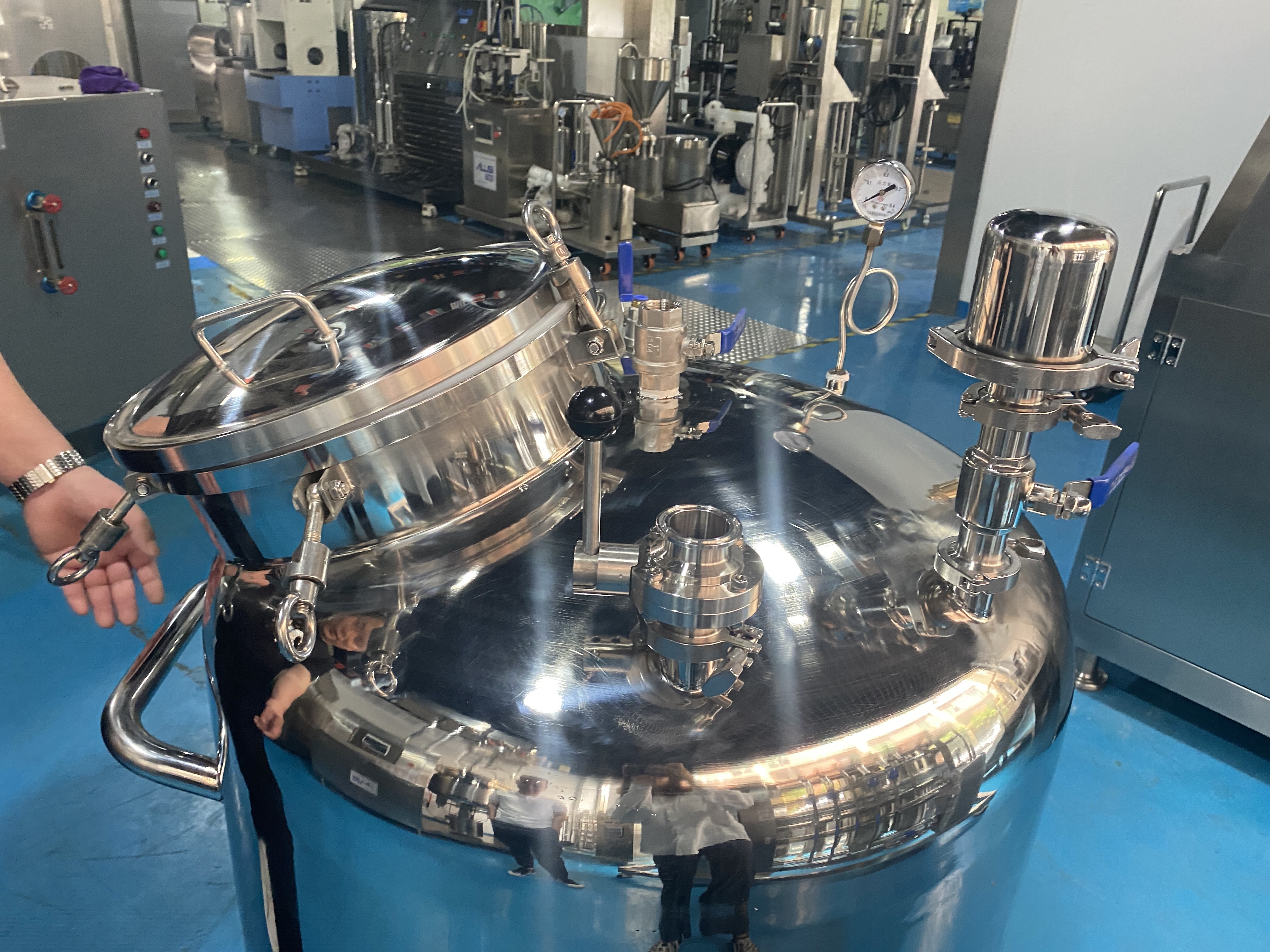CE Stainless Steel Milk Storage Tanks Stainless Steel Tank heating honey storage tank barrel