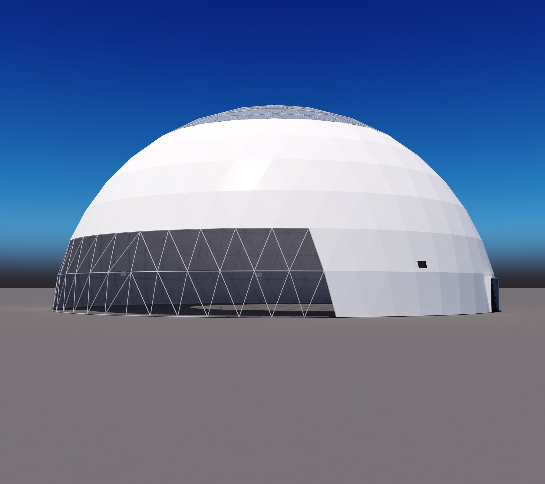 Exhibition Event Party Steel Geodesic Dome Tent 20M Diameter