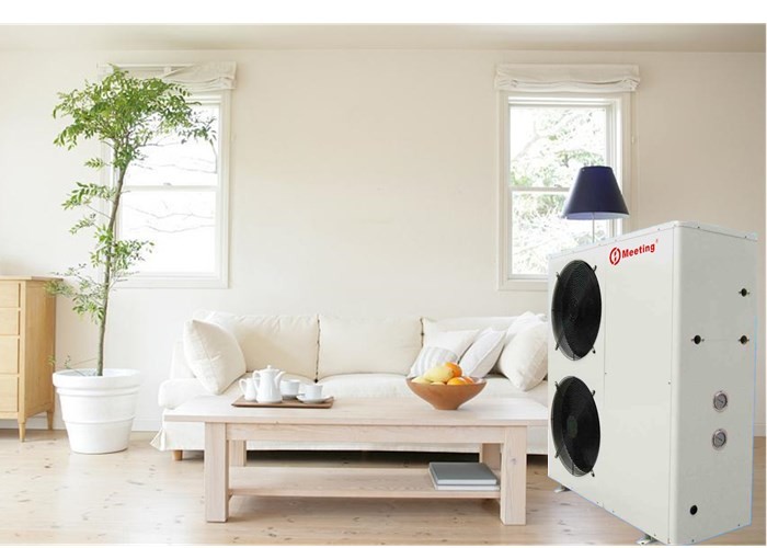 21KW Air To Water Heat Pump 6P Side Blowing Air Source Heat Generation