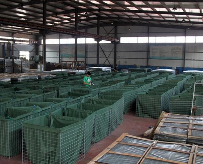 Galfan Wire Welded Mesh HESCO Wall Hesco Blast Walls