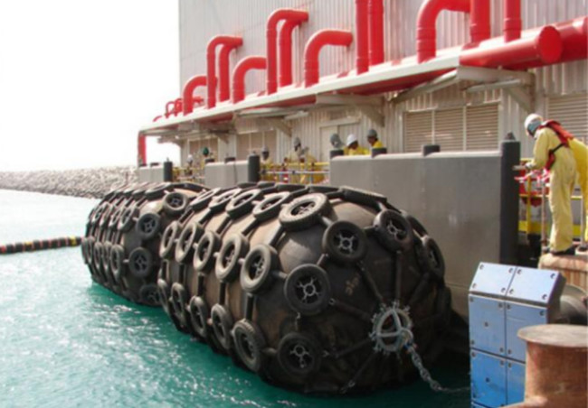 Inflatable Yokohama Tyre Net Marine Rubber Boat Fender
