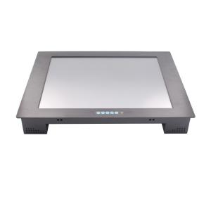 China 19 Inch Front IP65 Panel Mount Industrial Monitor With Resistive Touch on sale