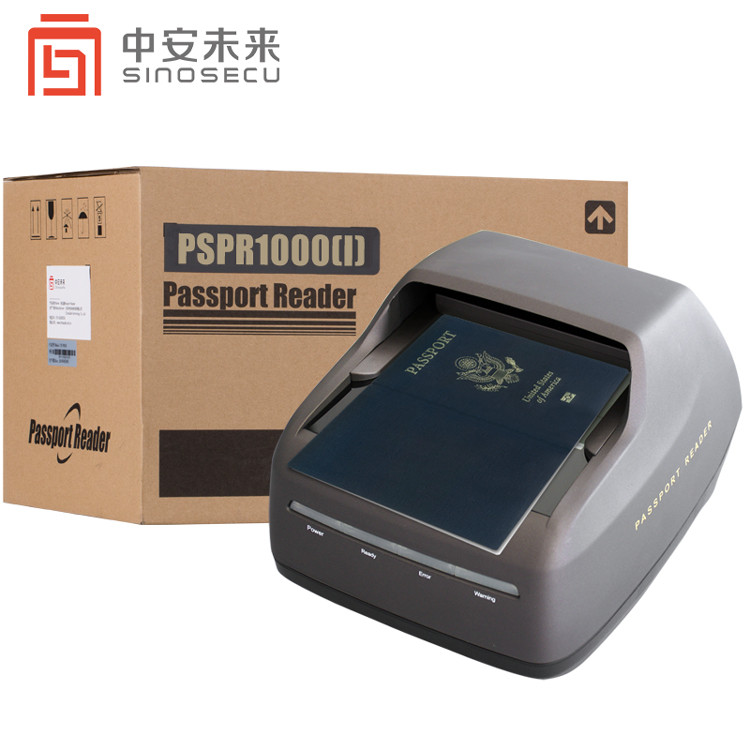 Passport and ID Card Reader USB2.0 Document Scanner for Car Rental USB2.0 Interface