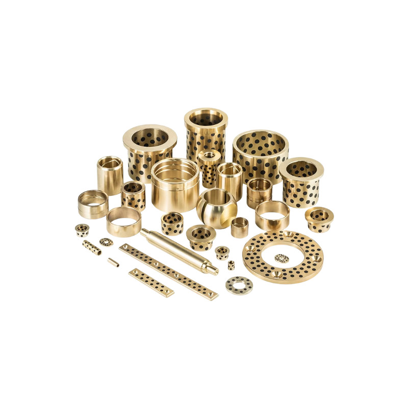 Copper Nickel Aluminium Bronze Slide Plate with Graphite Inset for Self-Lubricating Bearings