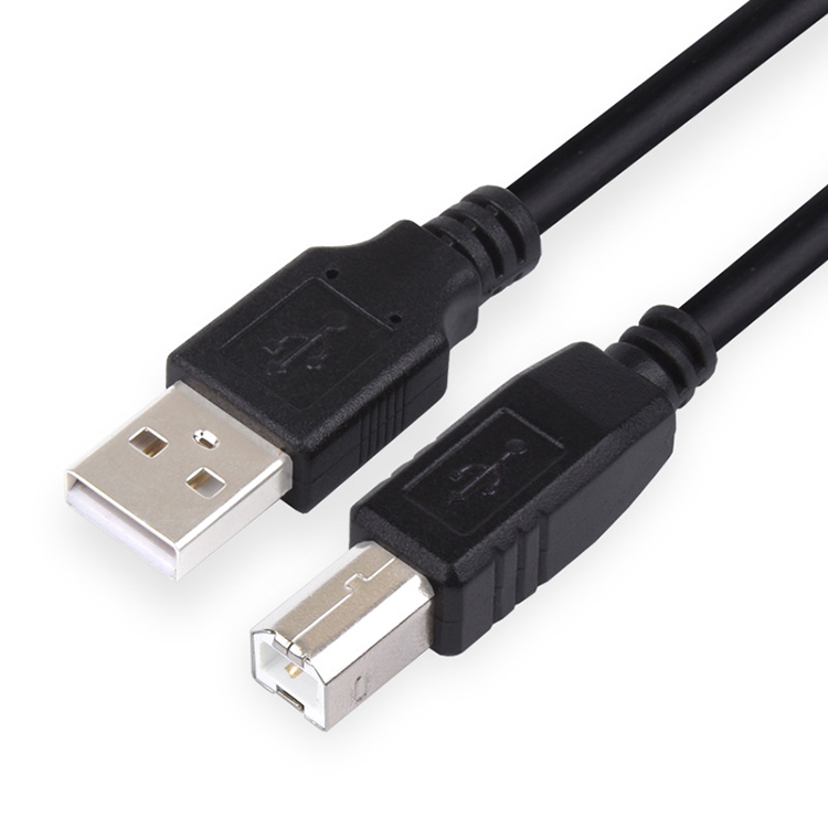 High Quality 1m 2m 3m USB B to A Male Cable for Printer Scanner