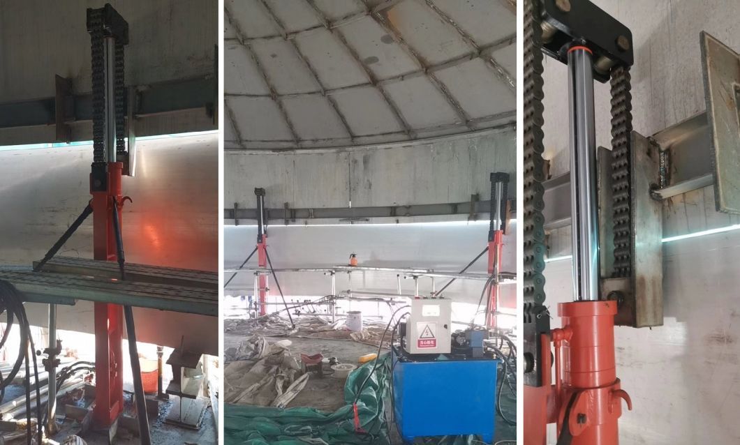 Chain Type Hydraulic Lifting Jack Stock Available for Tank Construction Machinery