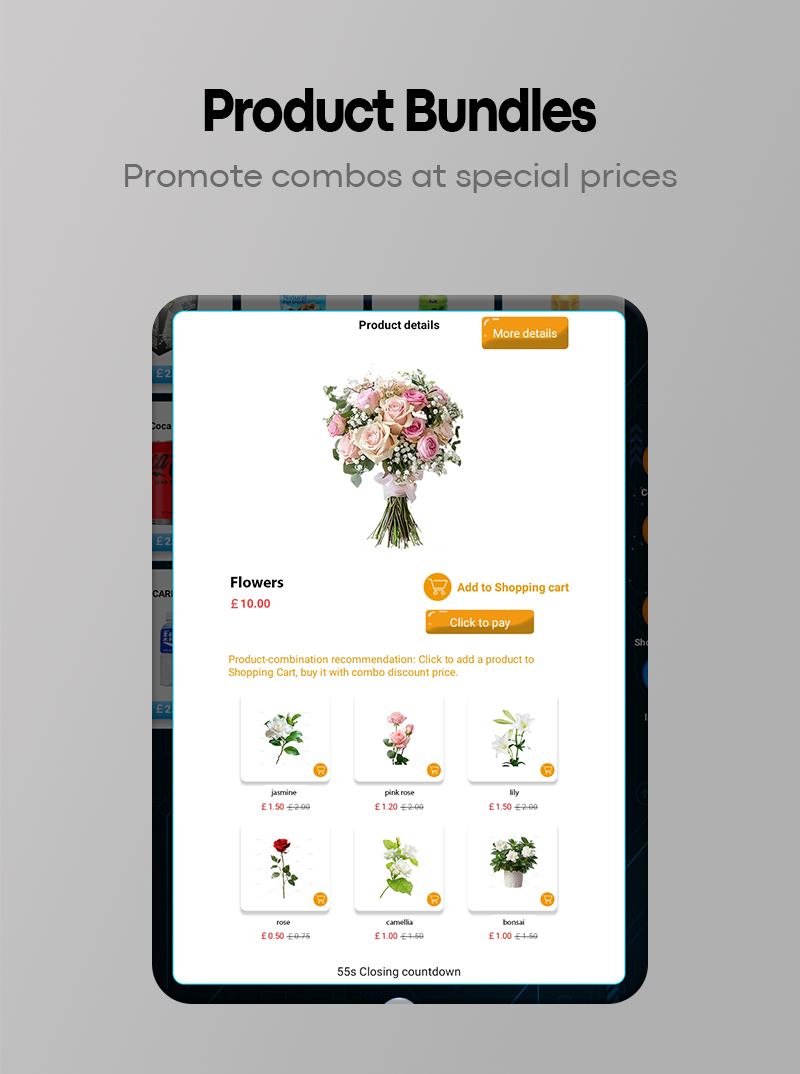 24/7 Self Service Cooling Locker Machine for Fresh Flowers Pot Plants Cholocate Vending Machine