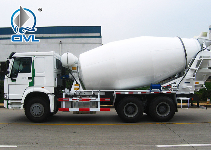 Sinotruk Diesel Concrete Mixer Trucks 375hp 130hp ,Concrete mixing truck