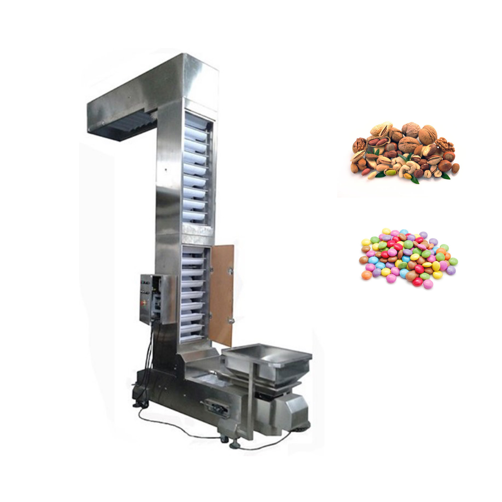 Potato Chips Puffed Food Onion Rings Zipper Bag Packing Machine 30g 50g 100g