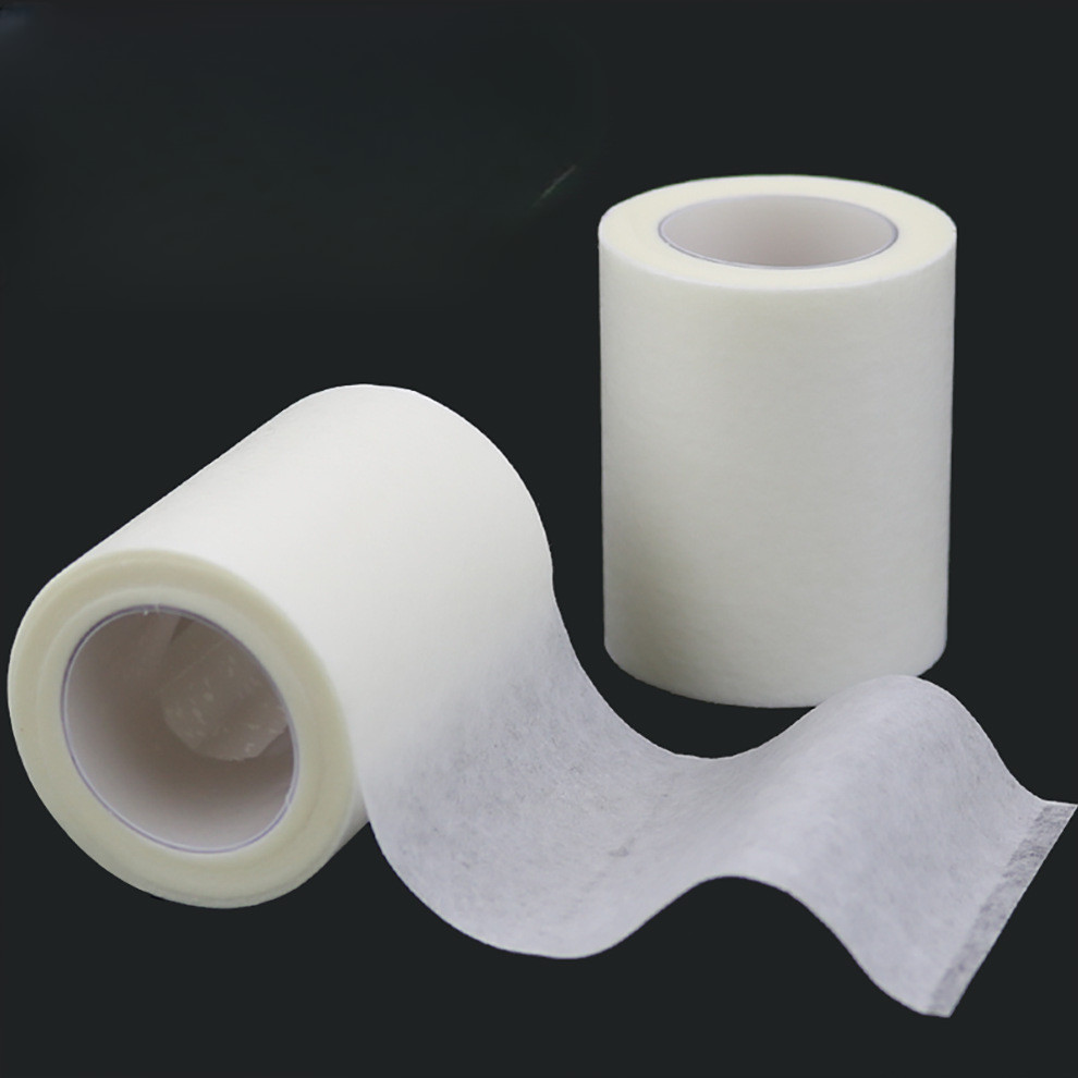 4m 4.5m Medical Dressing Tape Plastic Tin With Dispenser Non Latex For Wound Covering