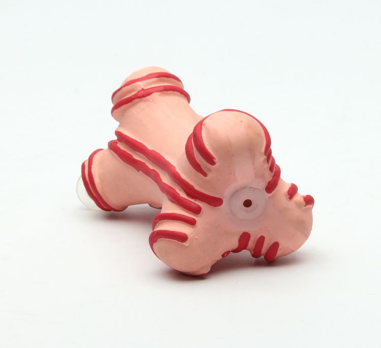 Bone Shape Latex Pet Toys , Professional Safe Chew Toys For Puppies