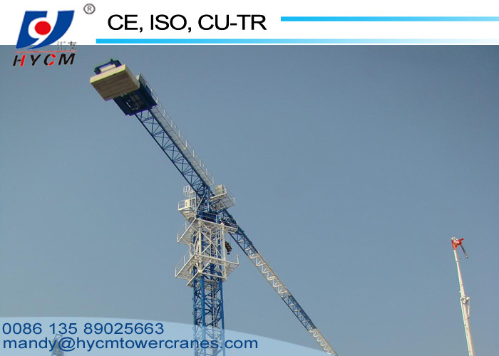 60m Freestanding Height QTP315(7030) Flattop Tower Crane with 70m Jib and 18ton Max. Load