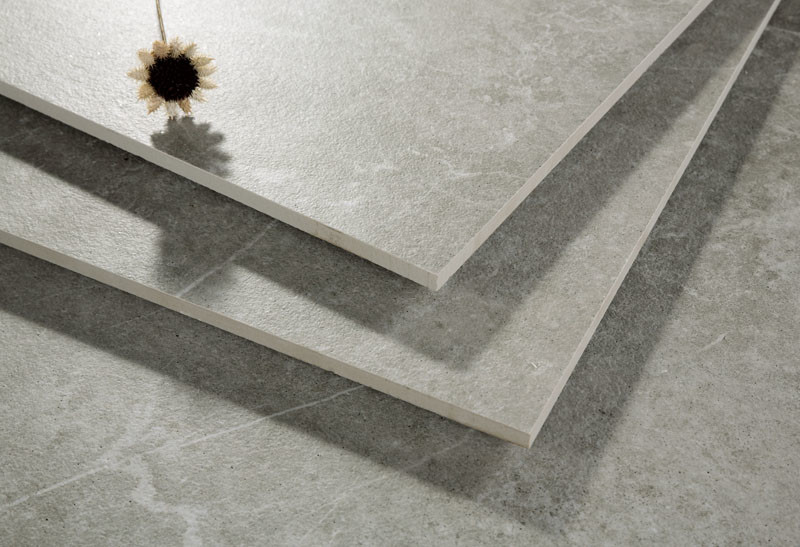 Grey 600x600 MM Size Antique Marble Tiles Matt Surface Finished Rustic Designed Bathroom Ceramic Tile