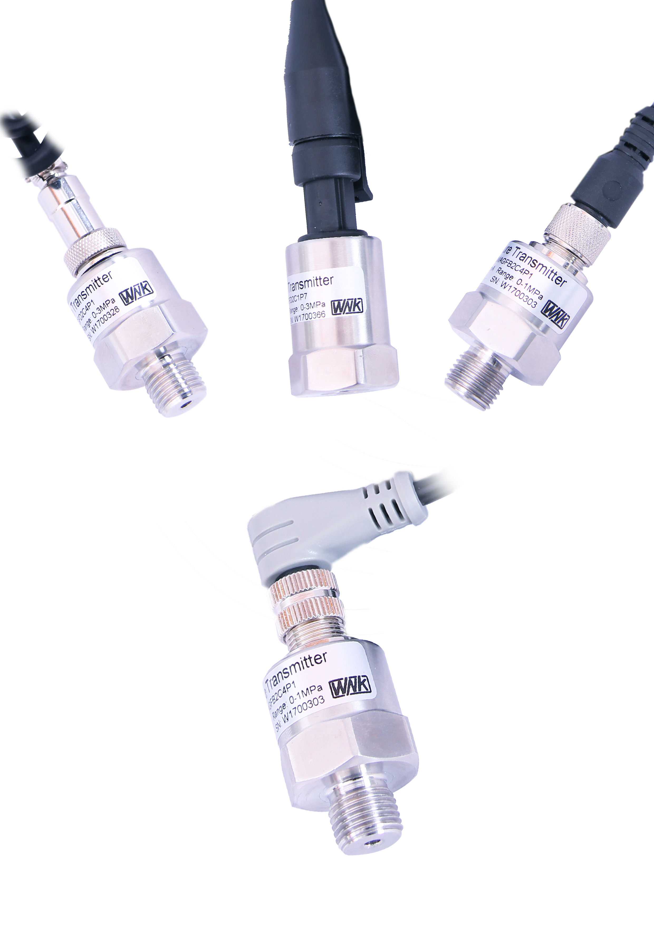 SS304 Air Pressure Sensor for Air Conditioning 4~20mA 0.5~4.5V OEM / ODM