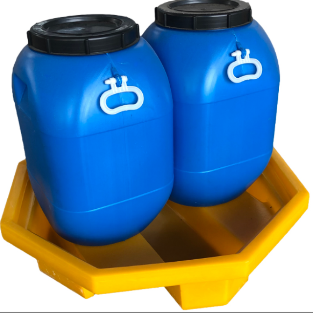 Customized Size Rotational Moulding Products Single Bucket Pallet Anti Rollover