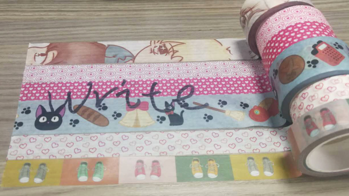 writable washi tape