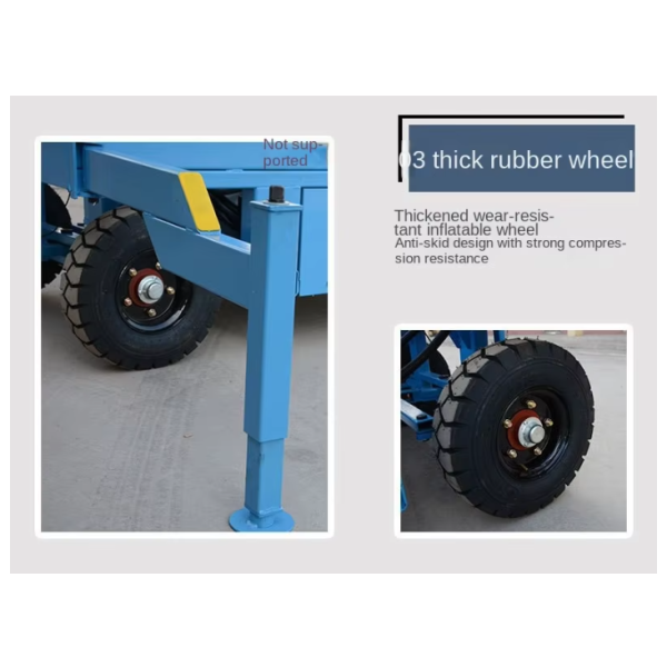 Self Propelled Electric Hydraulic Scissor Lift Aerial Work Platform for Construction Works