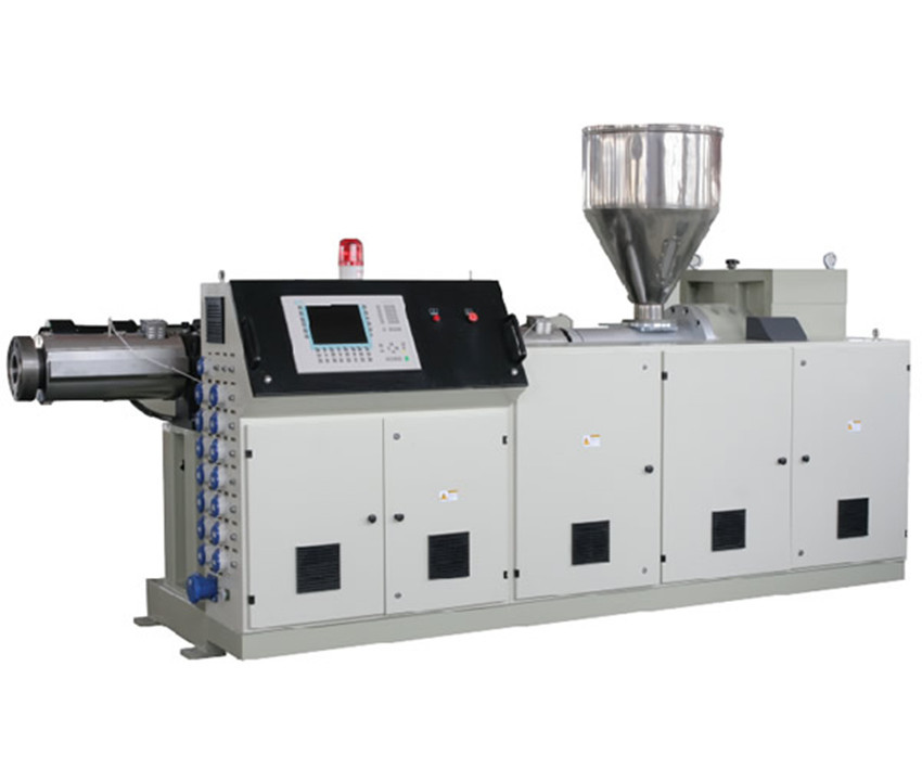 Drainage PE Pipe Extrusion Line / Hdpe Pipe Extrusion Machine Low Energy Consumption