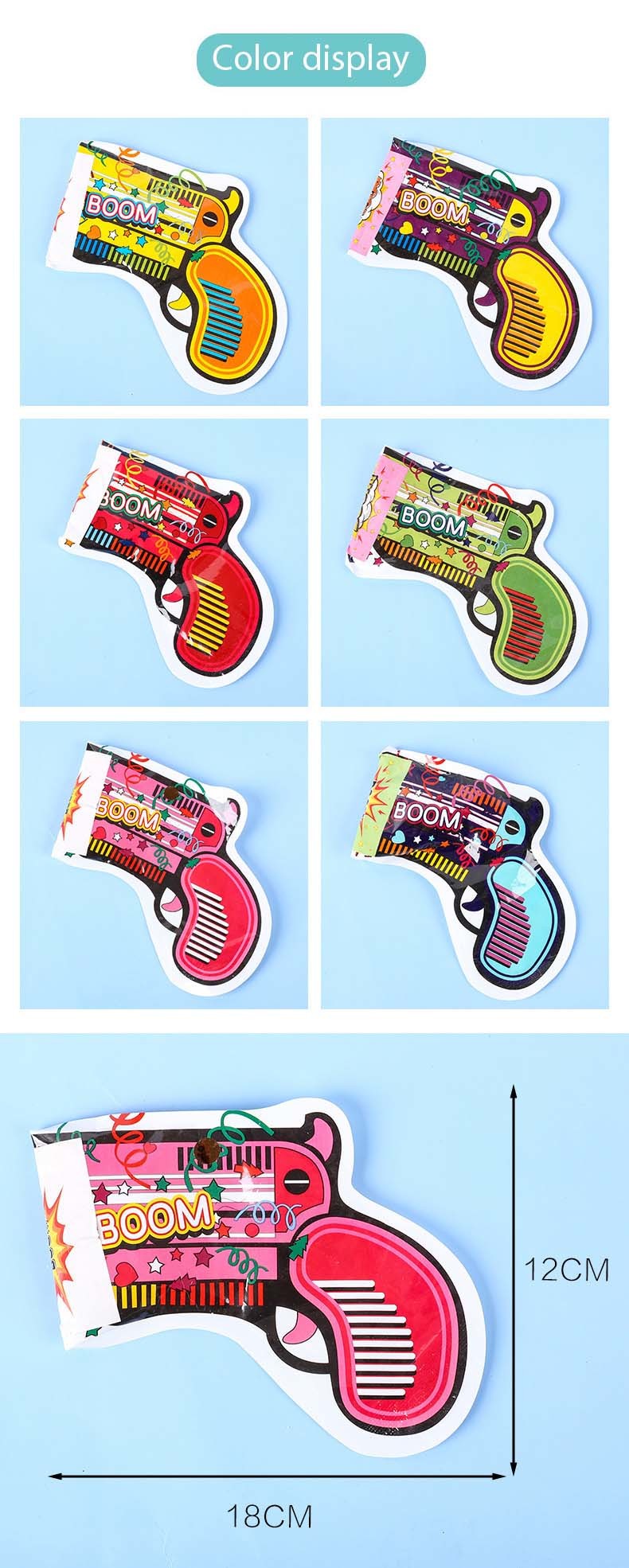 Automatic Inflatable Fireworks Gun Toy Aluminum Film Birthday Wedding Hotel New Year Party Atmosphere Metallic Balloons Gun