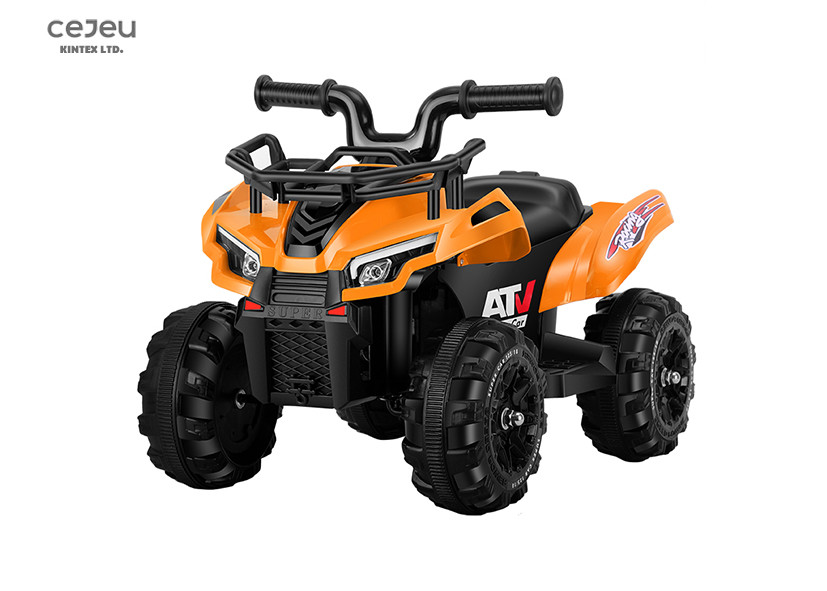 6V Kids Electric Ride On Car ATV Toy Quad With Four Big Wheels