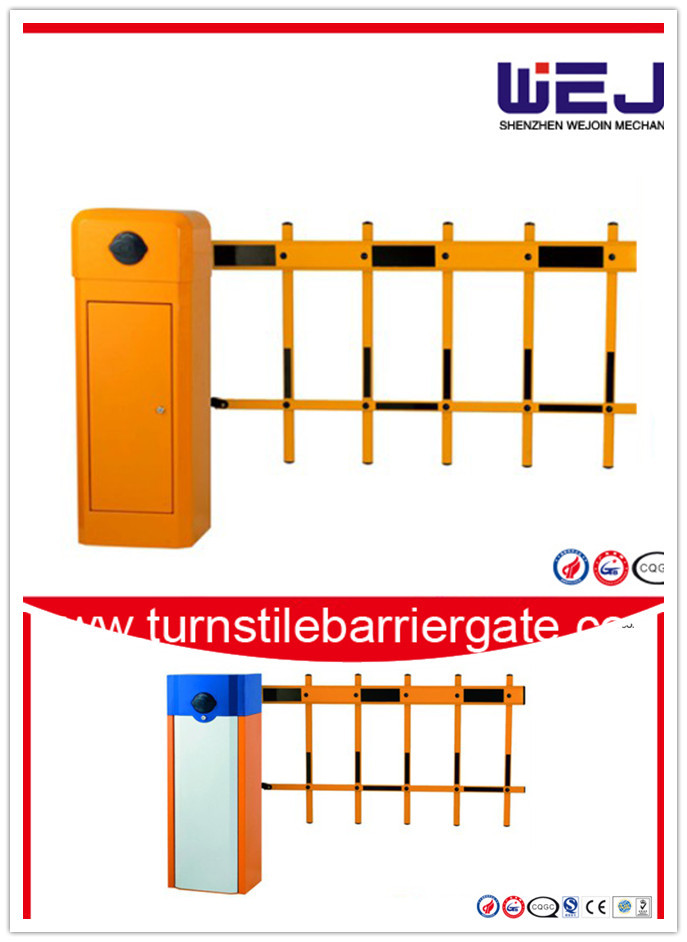 Waterproof Parking Access Control Gates , Parking Lot Barrier Gate Optional Color