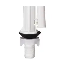 Plastic Water Toilet Tank 2 Step Valve Filling WC Toilet Fill Valve In White Color