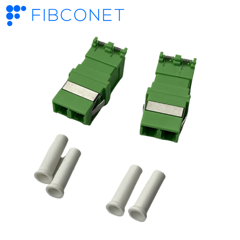 4g Network Compatible FTTH Single-Mode DX LCAPC Fiber Optic Adapter without Flange