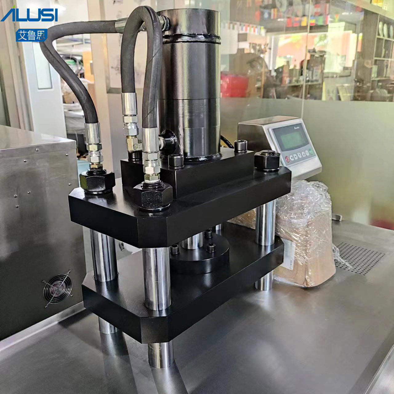 5-15s / Mold Semi Automatic Powder Compacting Machine Eye Shadow Pressing Machine