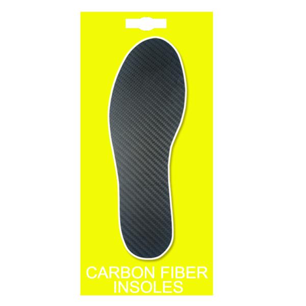 67% Carbon Fiber and 33% Epoxy Resin Insole Full Length Rigid Shoe Insert for
