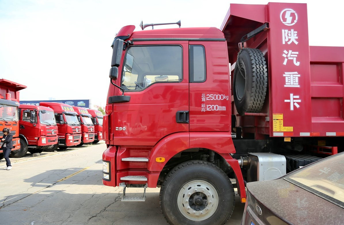 Used Dump Truck For Sale Euro 4 Emission Shacman M3000 Model Loading 20 Tons Single Sleeper